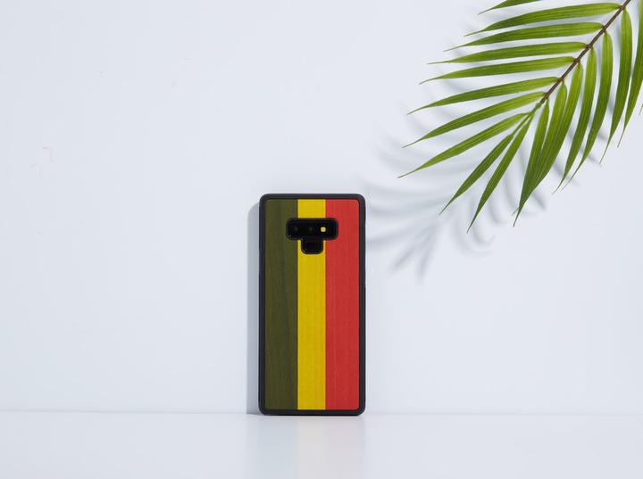 Actual product image Man&Wood SmartPhone case Galaxy Note 9 reggae black (Samsung Galaxy Note 9)