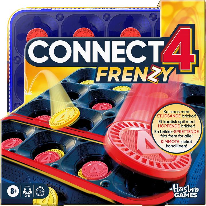 Image du produit Hasbro Gaming HAS CONNECT 4 Frenzy boardgame FI/SE (Finlandais, Suédois, 2 - 4 Joueur)