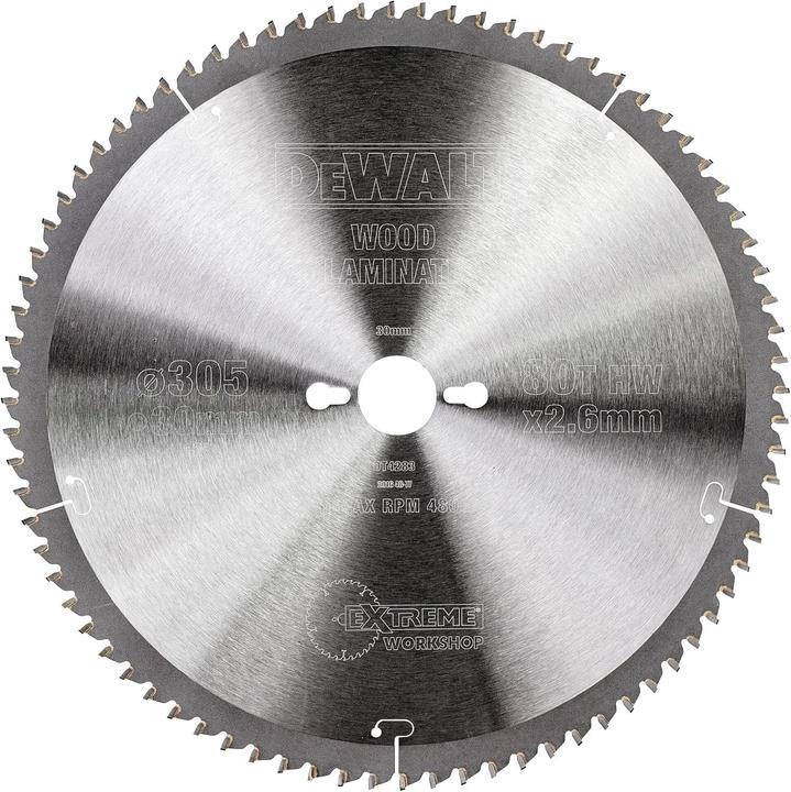 Produktbild DeWalt EXTREME ® Stationärkreissägeblatt DT4283inesFinish (Furniern. Aluminium und Kunststoffen)