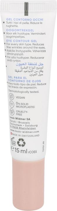 Immagine prodotto Widmer Louis Hydraderm Gel für die Augenpartie ohne Parfum 15 ml (Gel per la cura degli occhi, 15 ml, Giorno + Notte)