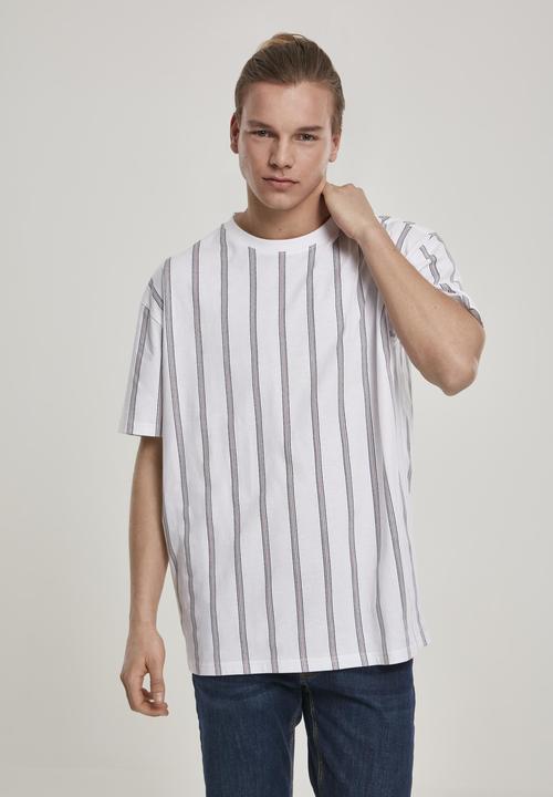 Produktbild Urban Classics Heavy Oversized AOP Stripe Tee (S)