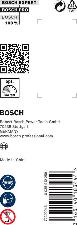 Produktbild Bosch Professional Zubehör PRO Wood Holzschlangenbohrer, 25 x 170 x 235 mm (11.1 mm)