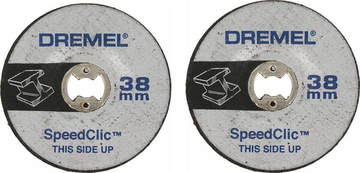 Actual product image Dremel EZ SpeedClic grinding disc Ø 38.0 mm (2 pieces)