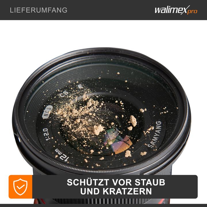 Image du produit Walimex Bouchon d'objectif avec poignée intérieure (58 mm)