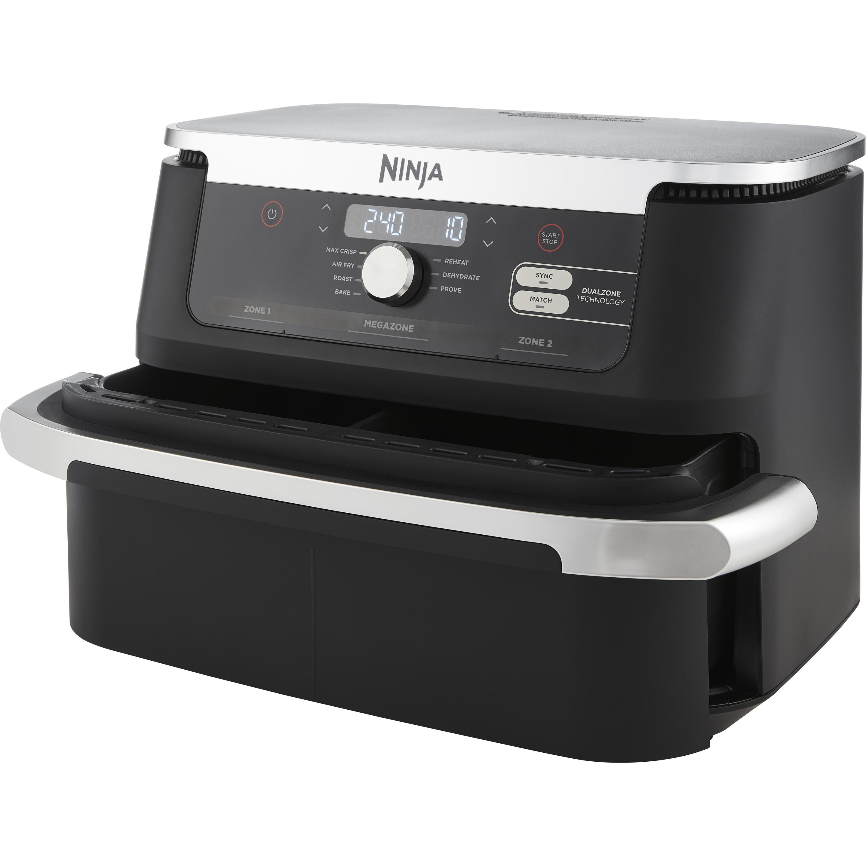 Ninja Foodi FlexDrawer AF500, Fritteuse, Schwarz