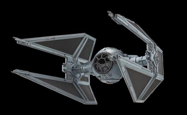 Actual product image Revell BANDAI TIE Interceptor