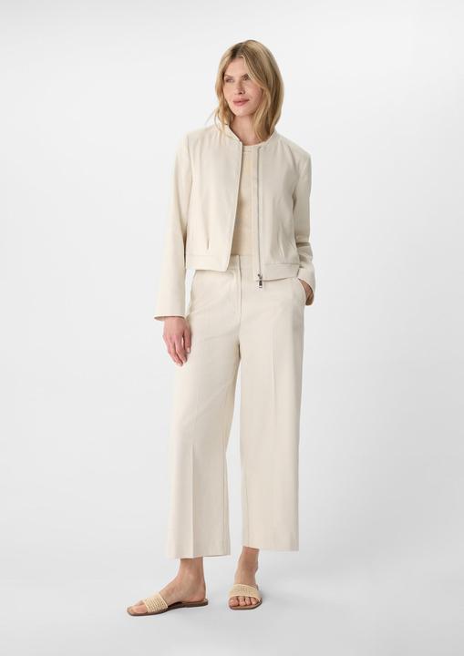 Actual product image Comma Indoor-Jacke Leinemix-Jacke im Boxy Fit (44)