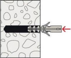 Image du produit Fischer SB Tampon en nylon Duopower (10 pcs)