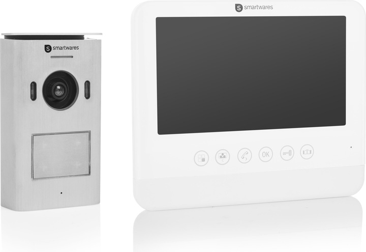 Smartwares Video-Türsprechanlage 2-Draht (Drahtgebunden)
