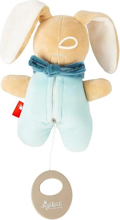 Actual product image Sigikid Mini music box, rabbit light blue