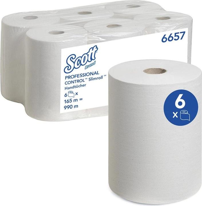 Actual product image Kimberly-Clark SCOTT SLIMROLL Hand Towels Blue (1 x)
