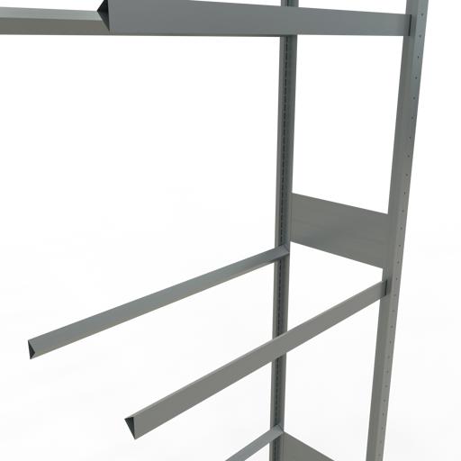 Produktbild Schulte Lagertechnik Räder-Anbauregal MULTIplus151