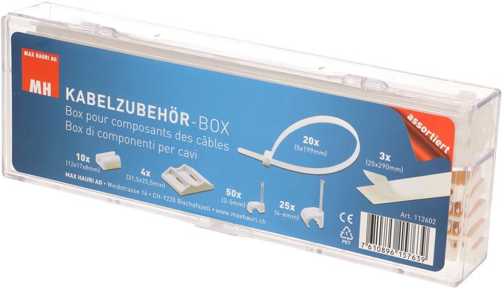 Actual product image Max Hauri Cable Accessories Box Assorted (Plastic cable ties, 290 mm, 1 pcs.)