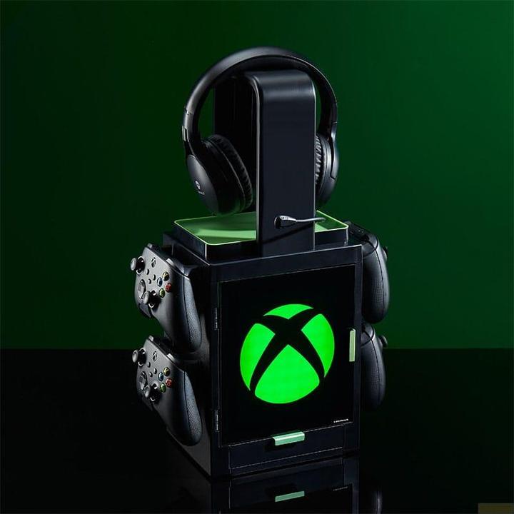 Produktbild Numskull - Meuble de rangement lumineux inspiré du logo Xbox pour gamer (Xbox Series X)