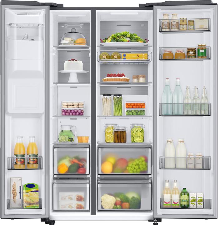 Image du produit Samsung RS68A884CSL Réfrigérateur côte à côte Installation gratuite 635 (635 l)