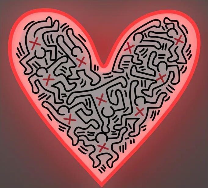 Image du produit YellowPop Keith Haring Dance Love YP