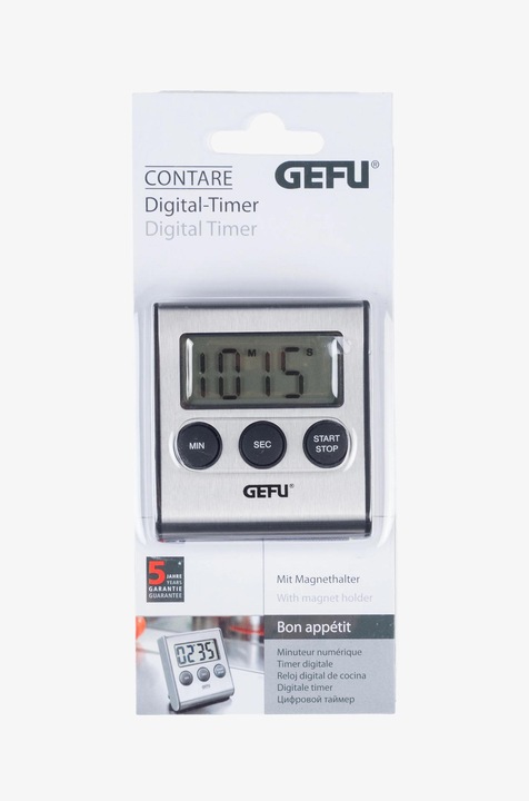 Actual product image GEFU Digital timer