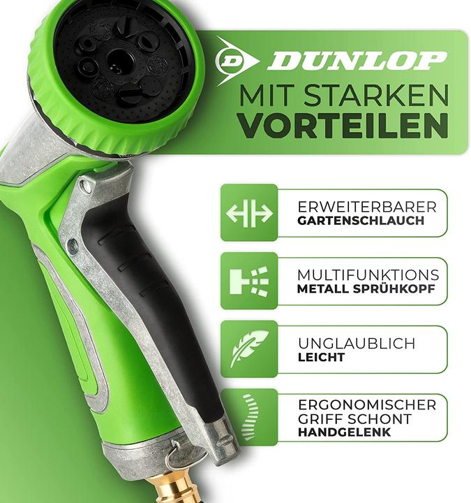 Produktbild Dunlop Gartenschlauch flexibel dehnbar, 22,5 Meter