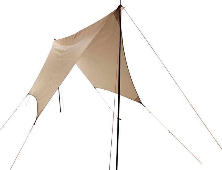 ProWorld Tarp Zeltplane, hellbraun, 3 x 3 m (Tarp)