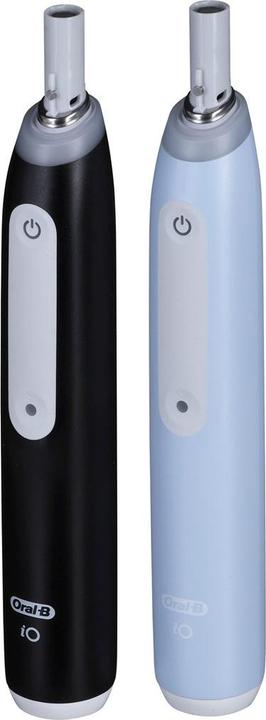Productafbeelding Oral-B iO serie 3 matzwart/ijsblauw Duo editie (Oscillerende tandenborstel)