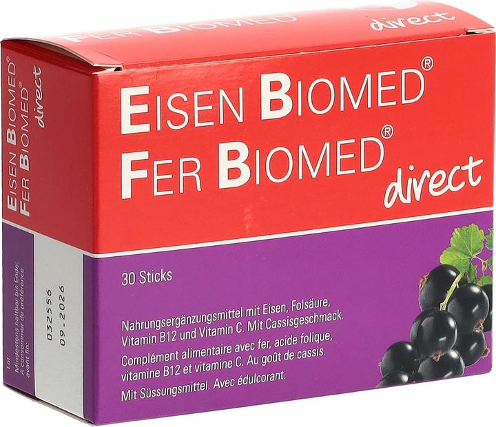 Actual product image Biomed Iron Direct (30 pcs., Granulate, 83 g)