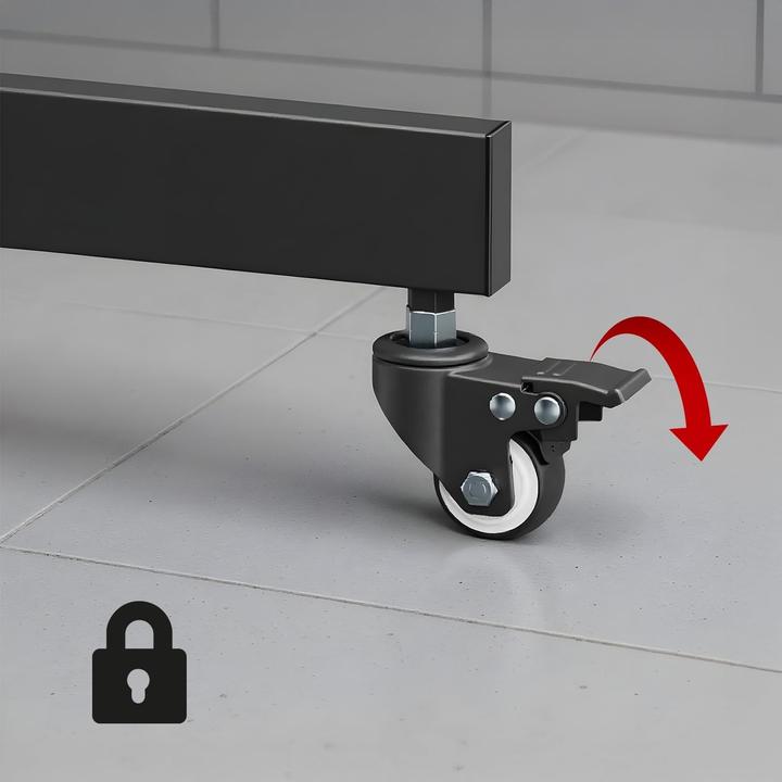 Produktbild Maclean Mobile TV con Ripiano per Fotocamera (45 kg, 37" - 70")