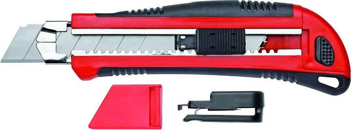 Gedore Red red R93200025 Cuttermesser 5 Klingenbreite 25 mm mit Clip (Cutter)