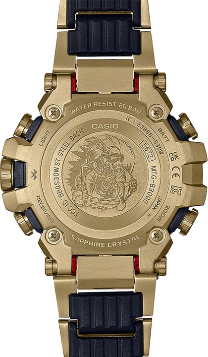 Actual product image Casio Supermoon - MTG-B3000CX-9AER (Diving watch, 51 mm)