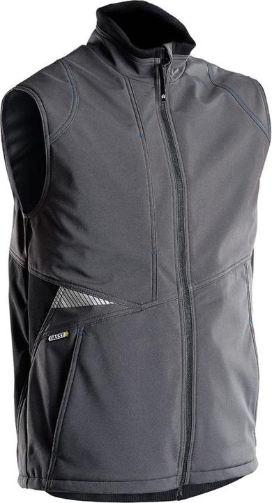 Produktbild Dassy Softshell-Weste Fusion anthrazitgrau/schwarz Gr. 2XL (XXL)