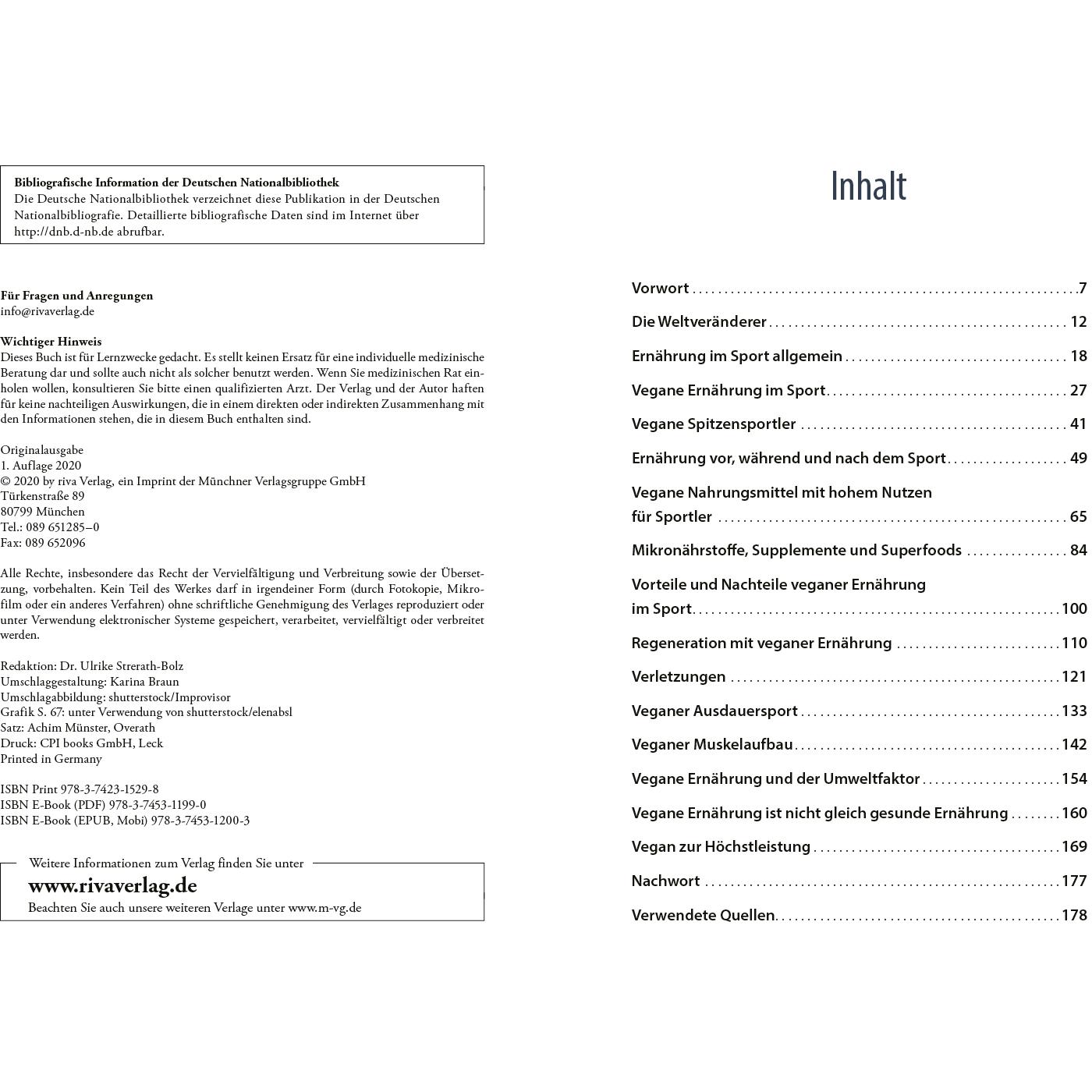 Thumbnail - Vegan zur Höchstleistung, Ratgeber von Charoline Bauer