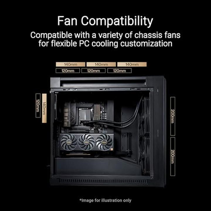 Immagine prodotto ASUS ProArt PA602 Edizione Legno (mATX, Mini-ITX, Mini-DTX, E-ATX, ATX, DTX)