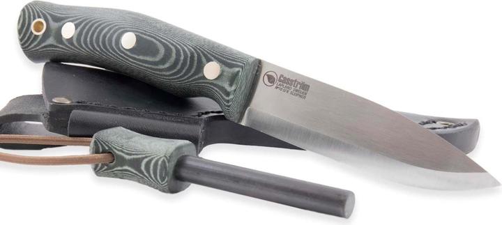 Produktbild Casström Swedish Forest Knife No 10 grünes Micarta + Feuerstahl (10 cm)