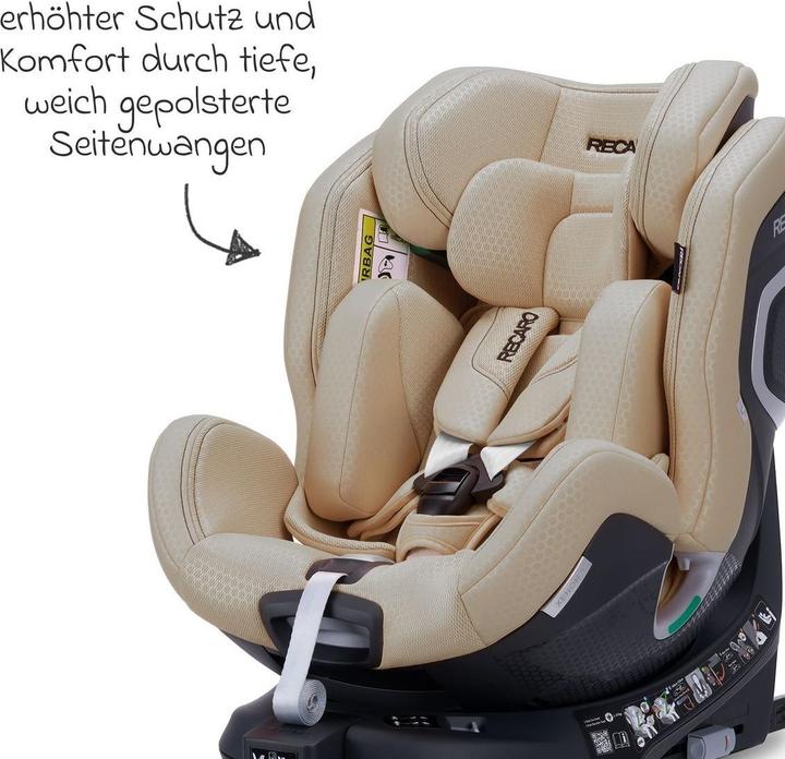 Actual product image RECARO Xenon 1 Kid Reboard Kindersitz (61-125 cm) (Booster seat, ECE R129/i-Size Standard)