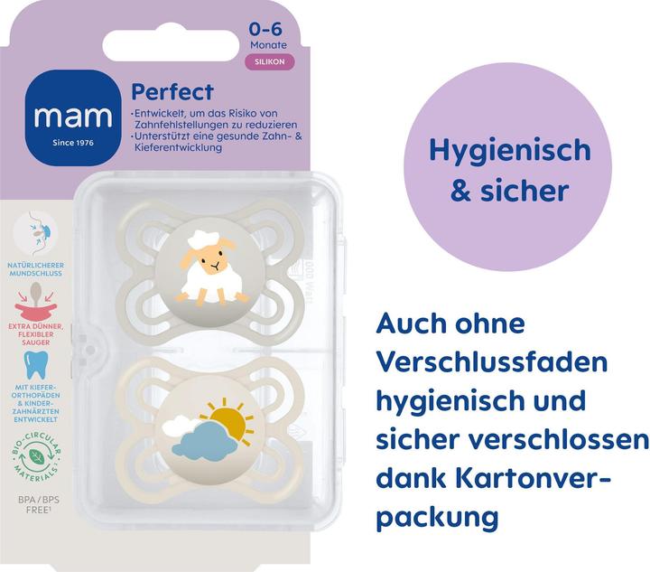 Produktbild MAM Perfect (2x, 0 - 6 Monate)