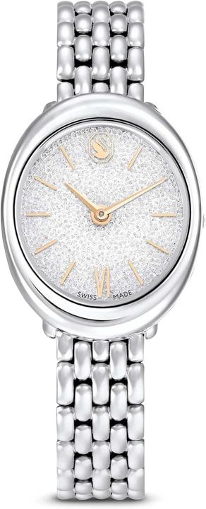 Swarovski Imber Oval Watch with Crystalline Dial and Timeless Elliptical Shape (Watch with gemstone)