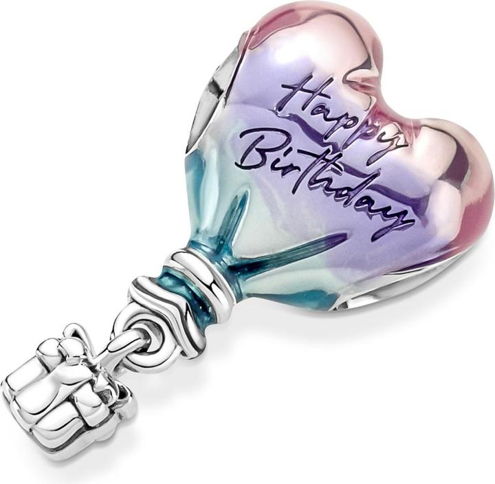 Produktbild Pandora Charm Happy Birthday Heissluftballon (Emaille, Silber 925)