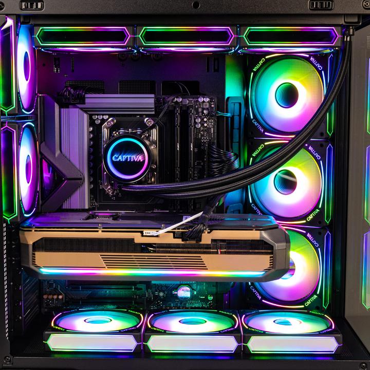 Actual product image Captiva Ultimate Gaming I89-210 Core i9 RTX 5090 (2000 GB, 64 GB, Intel Core i9-13900KF, GeForce RTX 5090)