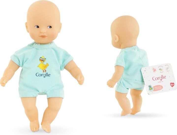 Actual product image Corolle Mini-Badebabypuppe, Blau, 20 cm