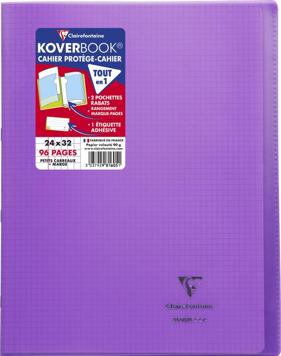 Produktbild Clairefontaine Koverbook (Kariert, Harter Einband)
