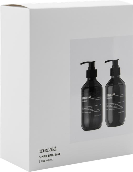 Productafbeelding Meraki Gift box, Deep valley, Simple hand care, 275 ml (Lichaamsverzorgingsset)