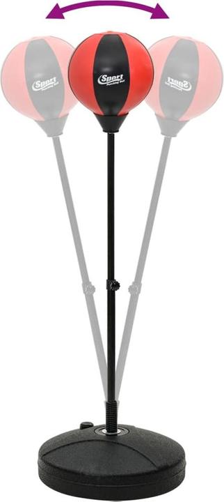 Produktbild VidaXL Punchingball mit Ständer Handschuhen Pumpe Boxball Boxsack Standboxsack