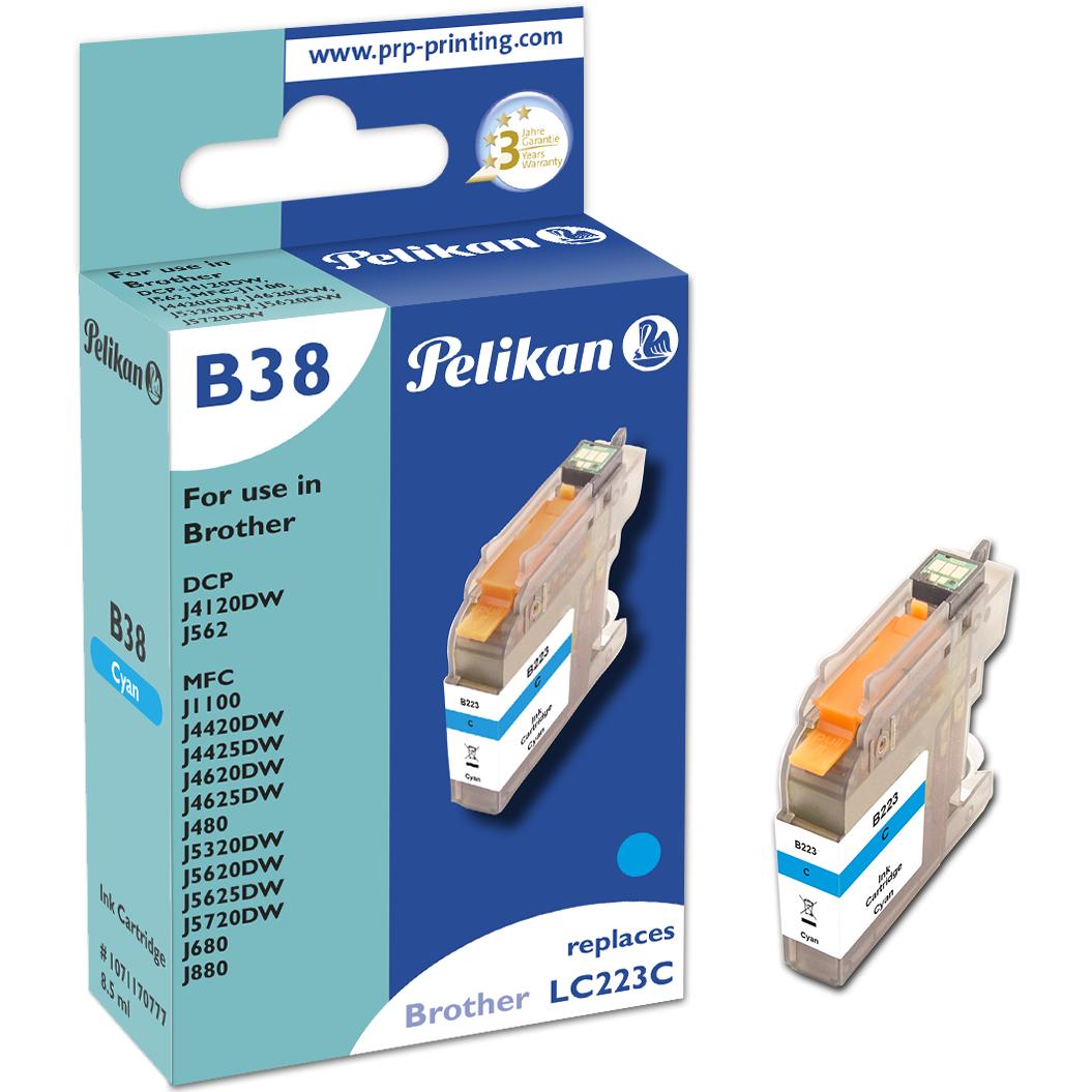 Pelikan, Druckerpatrone, B38 LC-223 cy kompatibel (C)