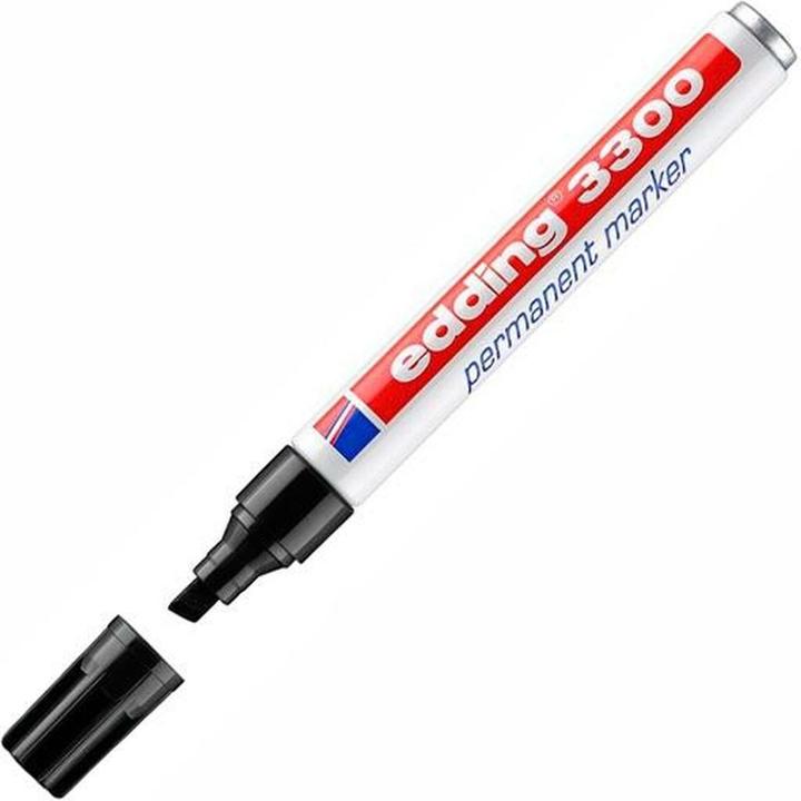 Produktbild Edding Permanent Marker 3300 1-5mm (Schwarz, 5 mm, 10 x)