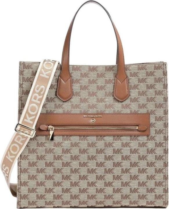 Produktbild Michael Kors Large NS TOTE Dames Handtas/Shopper - Beige/Ebony - Einen Grösse