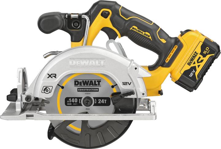 Actual product image DeWalt Cordless handheld circular saw, 12 volt
