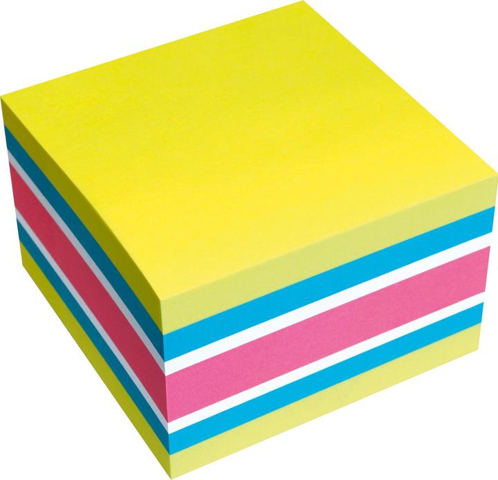 Blau, Gelb, Pink, Weiss