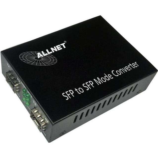 Allnet 134409 1000Mbit/s Multi-Modus, Transceiver, Schwarz