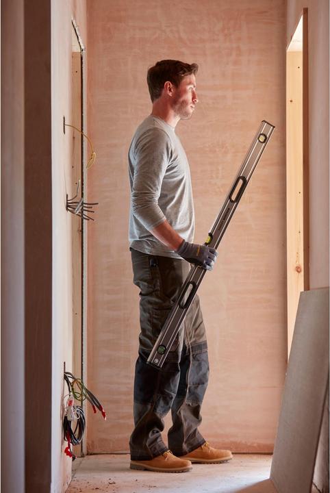 Actual product image Black & Decker Light metal spirit level (120 cm)