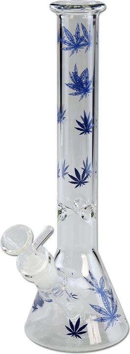 Produktbild Black Leaf Glasbong Ice Blue Leaf