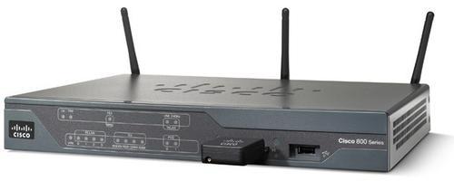 Produktbild Cisco 881 wireless router Fast Ethernet Grey
